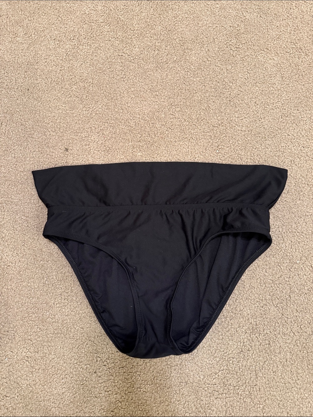next Black Fold-Over Bikini Bottom